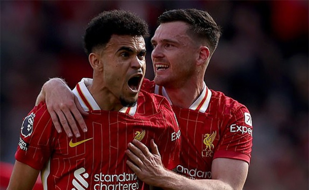 Kết quả Liverpool 5-1 Tottenham: Liverpool vô địch Ngoại hạng Anh