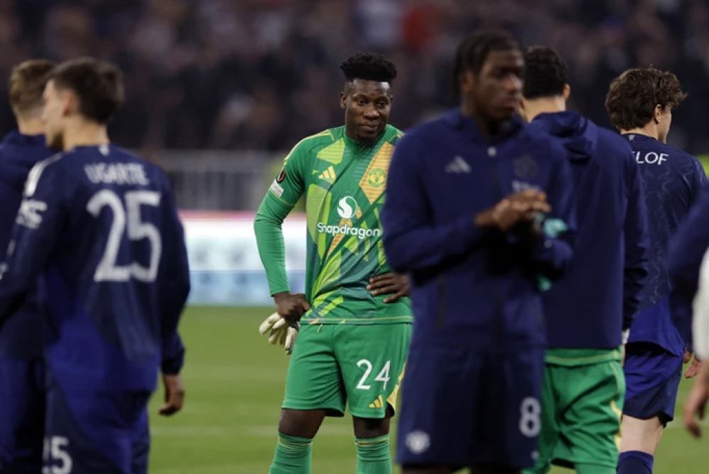 Kết quả Lyon 2-2 MU: Tội đồ Onana