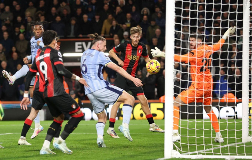 Kết quả Bournemouth 1-0 Tottenham