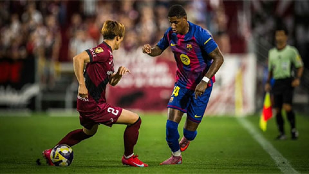 Kết quả Vissel Kobe 1-3 Barca: Rashford có chiến thắng đầu tiên với Barca