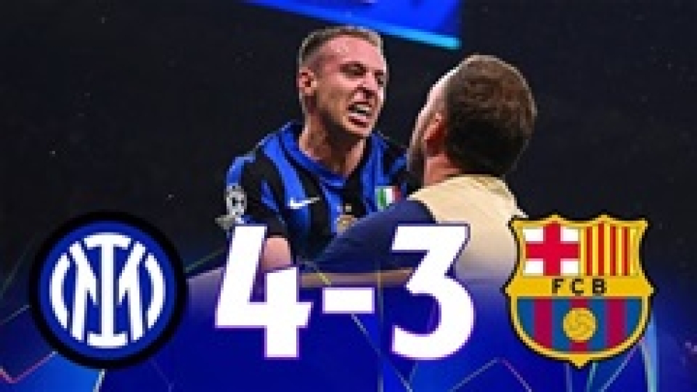 Kết quả Inter Milan 4-3 Barca (tổng tỷ số 7-6): Inter hiên ngang vào chung kết
