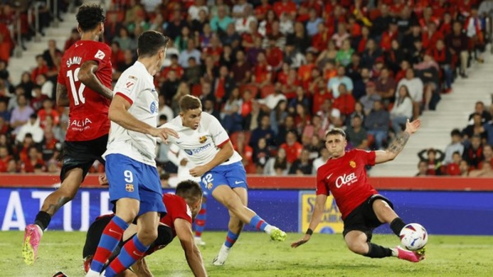 Kết quả Mallorca 2-2 Barca: Tài năng trẻ Fermin Lopez giúp Barca giành lại 1 điểm